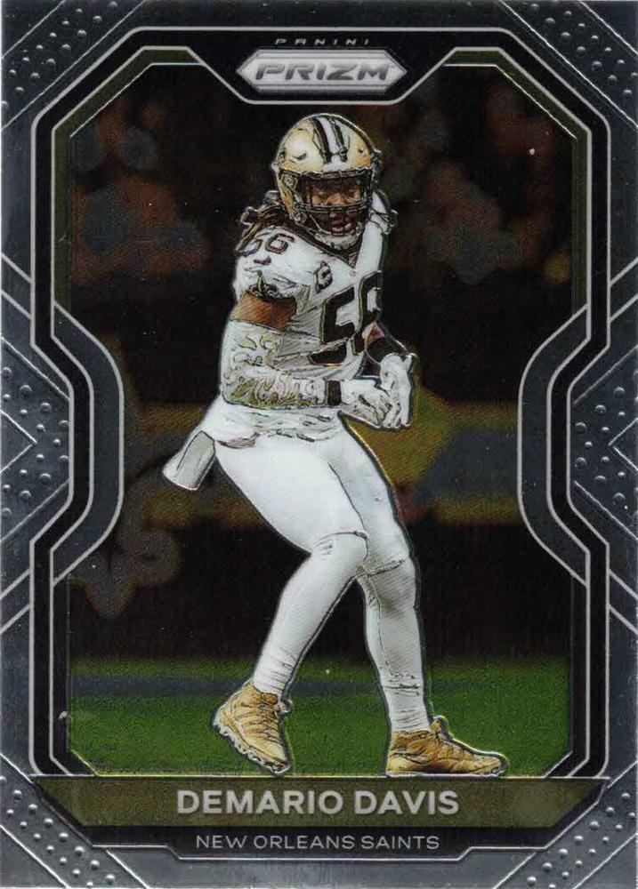 Demario Davis #249 New Orleans Saints | 2020 Panini Prizm | NFL Football