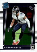 Caleb Farley #249 Tennessee Titans | 2021 Donruss Optic | NFL Football