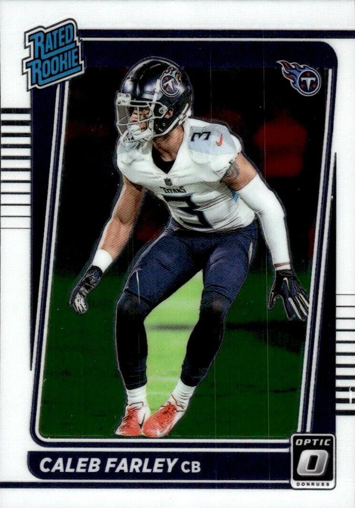 Caleb Farley #249 Tennessee Titans | 2021 Donruss Optic | NFL Football
