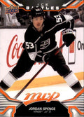 Jordan Spence Rookie #249 Los Angeles Kings | 2022-23 Upper Deck MVP Ice Battles