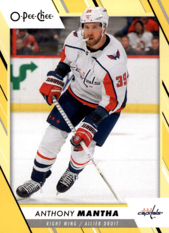 Anthony Mantha #249 Washington Capitals | 2023-24 O-Pee-Chee Yellow Border