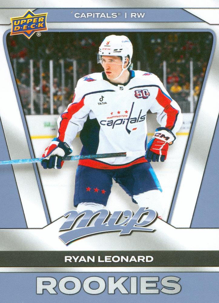 Ryan Leonard #249 Washington Capitals | 2025-26 Upper Deck MVP