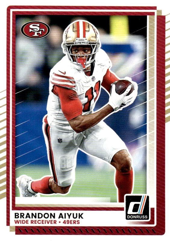 Brandon Aiyuk #249 San Francisco 49ers | 2025 Donruss | NFL Football