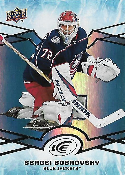 Sergei Bobrovsky #24 Columbus Blue Jackets | 2018-19 Upper Deck Ice