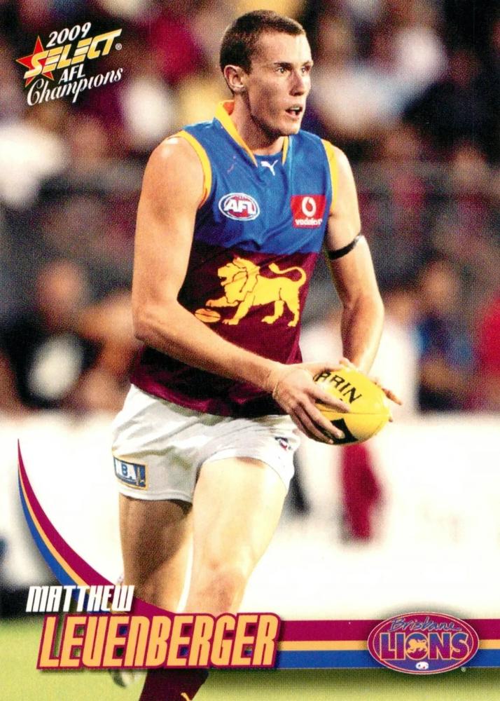 Matthew Leuenberger #24 Brisbane Lions | 2009 Select AFL Champions