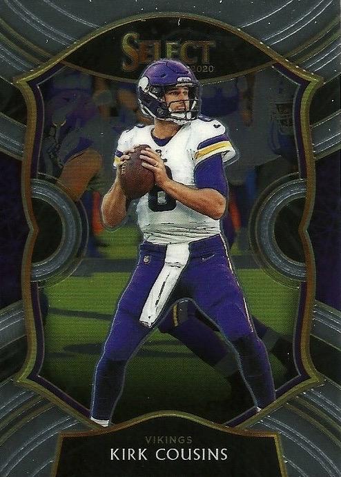 Kirk Cousins #24 Minnesota Vikings | 2020 Panini Select |  | NFL Football