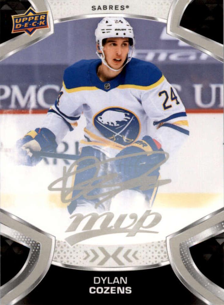 Dylan Cozens #24 Buffalo Sabres | 2021-22 Upper Deck MVP Silver Script