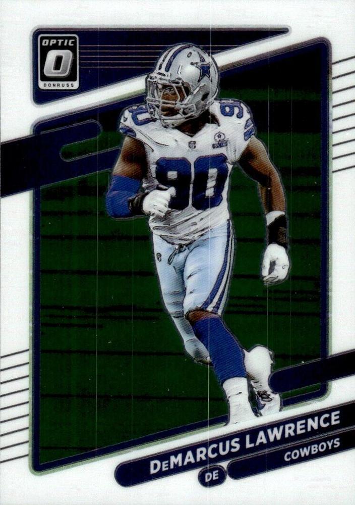 DeMarcus Lawrence #24 Dallas Cowboys | 2021 Donruss Optic | NFL Football