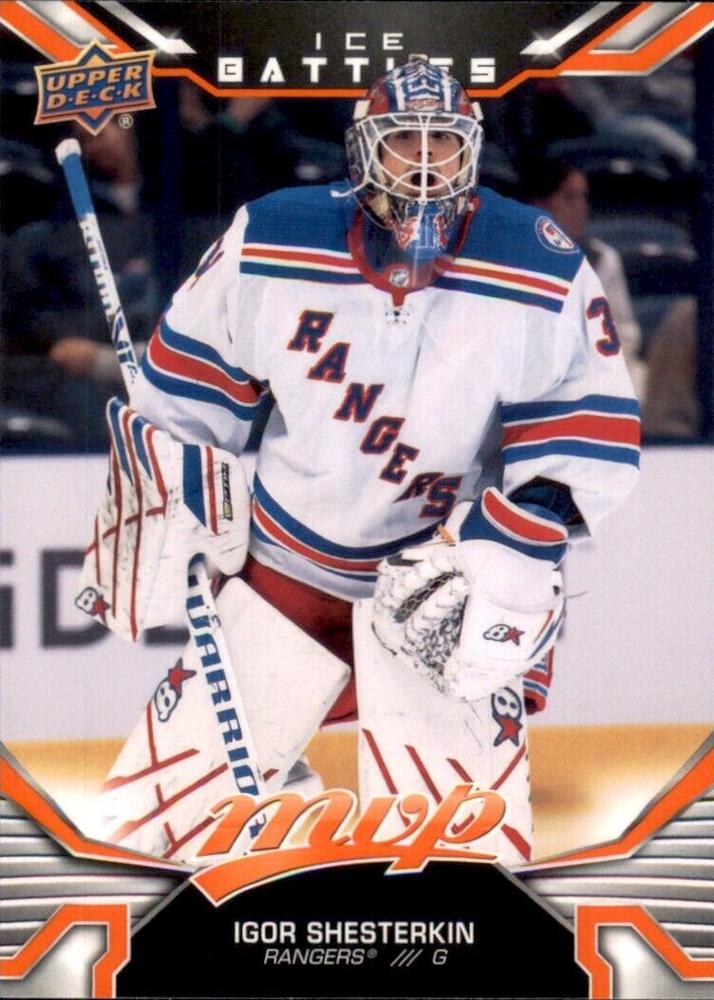 Igor Shesterkin #24 New York Rangers | 2022-23 Upper Deck MVP Ice Battles