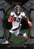 Javonte Williams #24 Denver Broncos | 2022 Panini Select | NFL Football