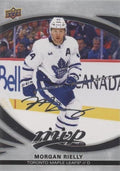 Morgan Rielly #24 Toronto Maple Leafs | 2023-24 Upper Deck MVP Silver Script