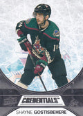 Shayne Gostisbehere #24 Arizona Coyotes | 2021-22 Upper Deck Credentials