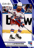 Alexis Lafreniere #24 New York Rangers | 2023-24 O-Pee-Chee Blue Border