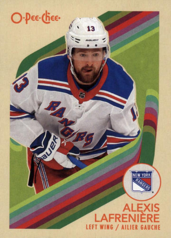 Alexis Lafreniere #24 New York Rangers | 2023-24 O-Pee-Chee Retro