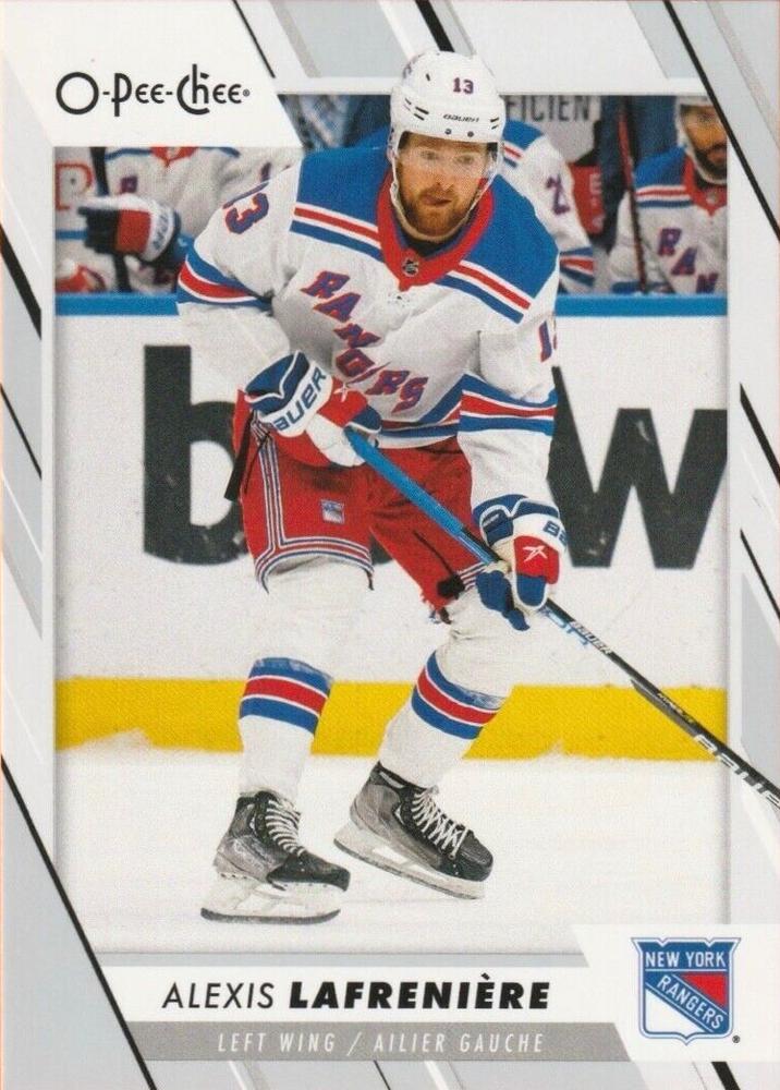 Alexis Lafreniere #24 New York Rangers | 2023-24 O-Pee-Chee Hockey