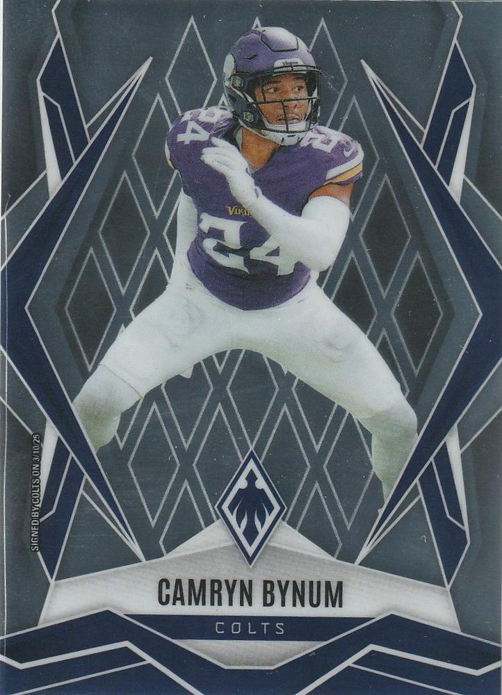 Camryn Bynum #24 Indianapolis Colts | 2025 Panini Phoenix | NFL Football