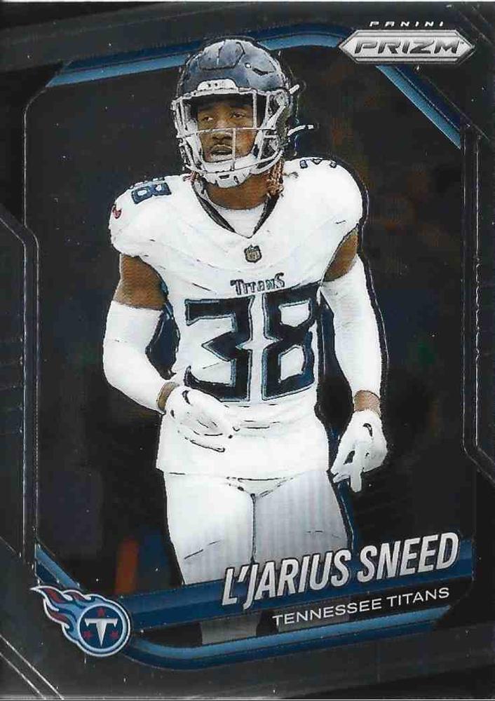 L'Jarius Sneed #24 Tennessee Titans | 2025 Panini Prizm | NFL Football