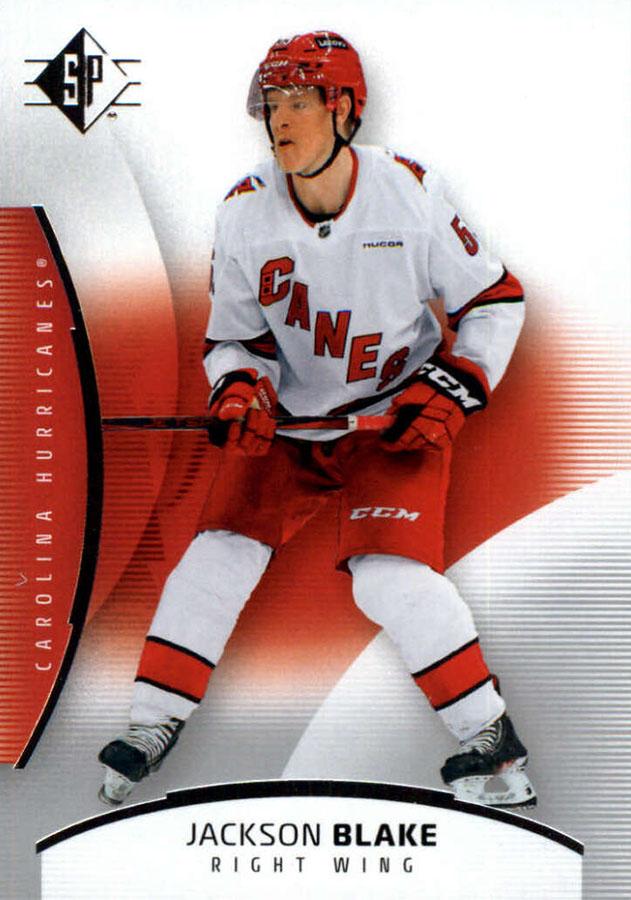 Jackson Blake #24 Carolina Hurricanes | 2025-26 Upper Deck SP Hockey