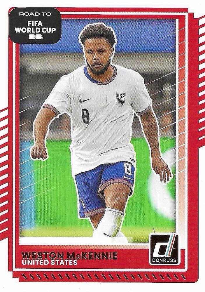 Weston McKennie #24 USA | 2025-26 Donruss Road to FIFA World Cup