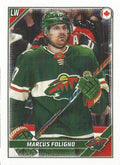 Marcus Foligno #250 Minnesota Wild | 2019-20 Topps NHL Sticker Collection