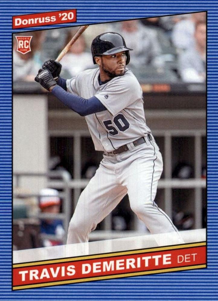 Travis Demeritte #250 Detroit Tigers | 2020 Donruss