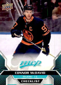 Connor McDavid Rookie #250 Edmonton Oilers | 2020-21 Upper Deck MVP