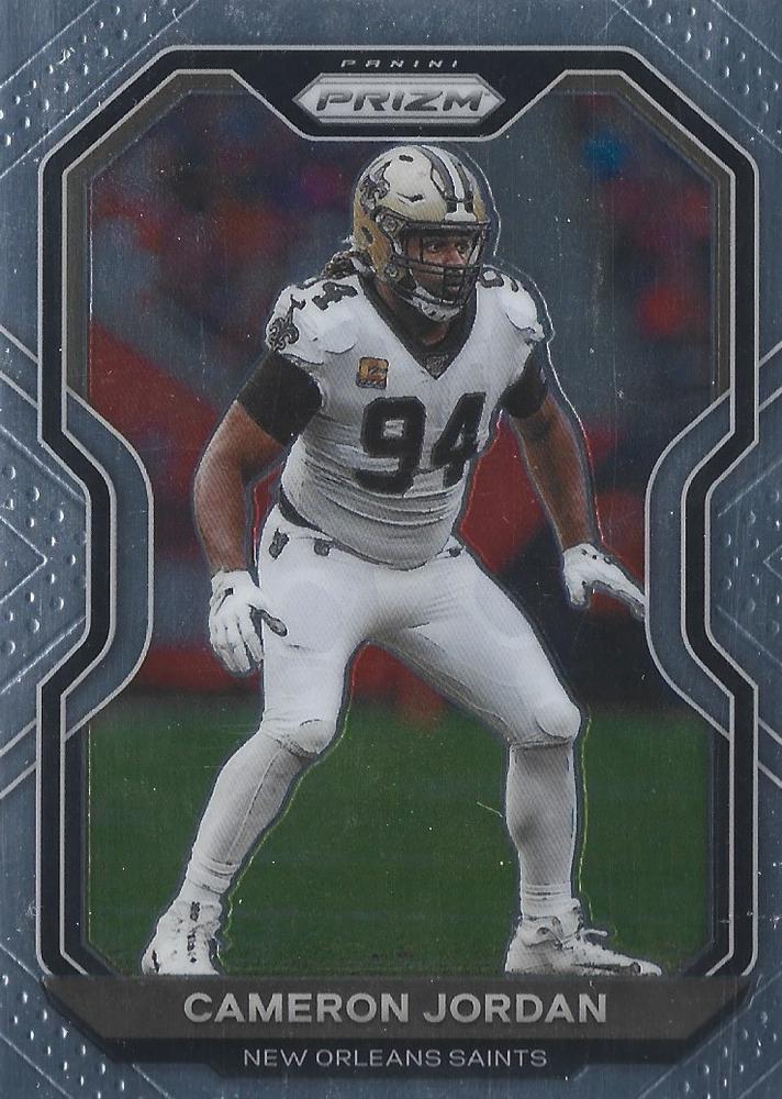 Cameron Jordan #250 New Orleans Saints | 2020 Panini Prizm | NFL Football