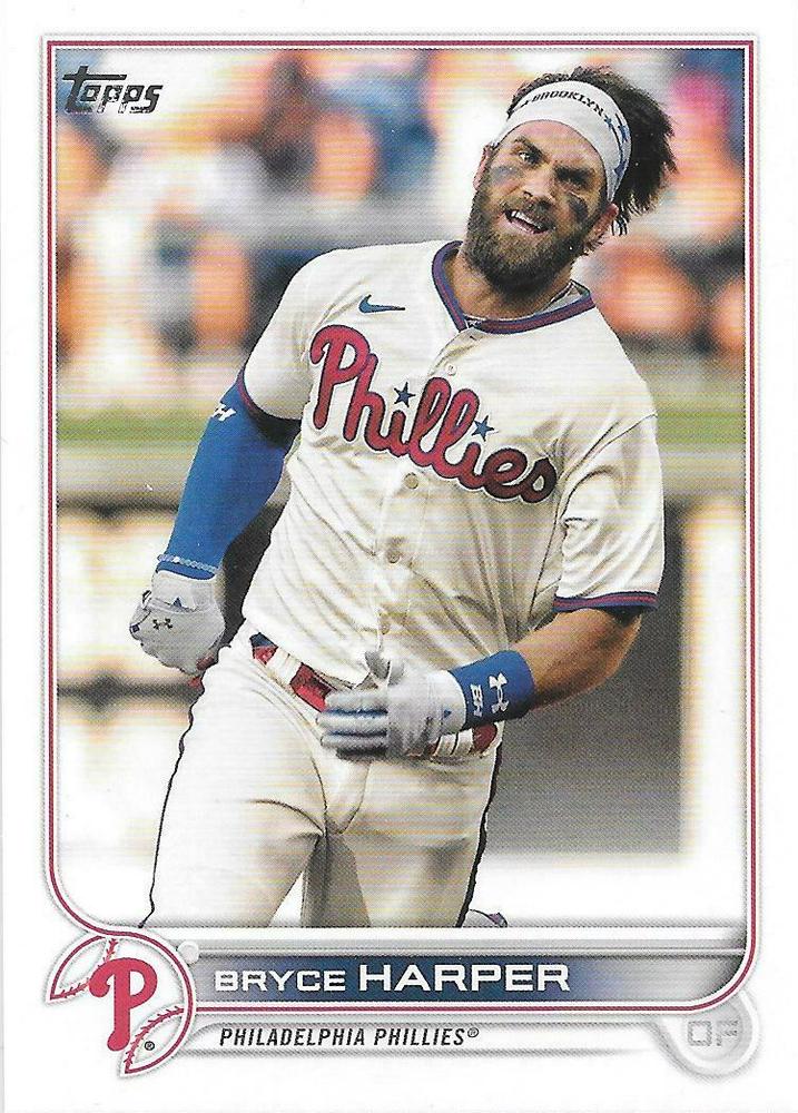 Bryce Harper #250 Philadelphia Phillies (Running) | 2022 Topps