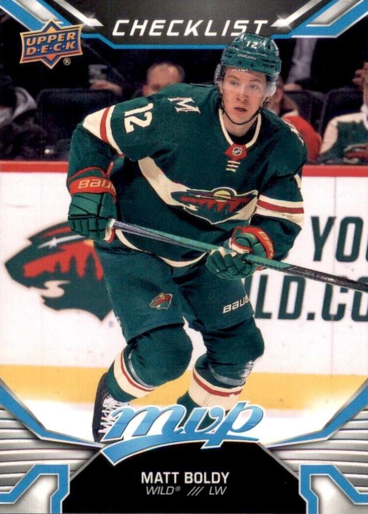 Matt Boldy Rookie #250 Minnesota Wild | 2022-23 Upper Deck MVP