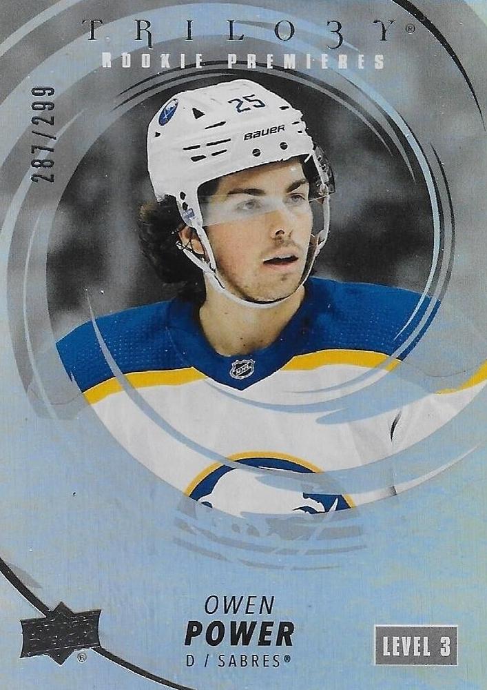 Owen Power #250 Buffalo Sabres | 2022-23 Upper Deck Trilogy