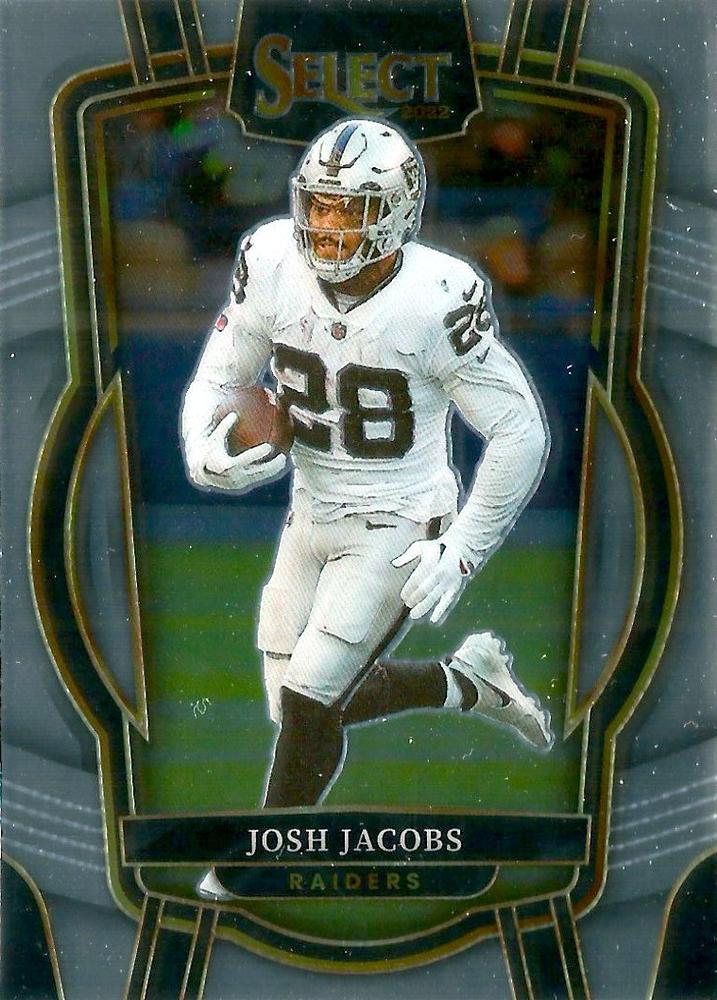 Josh Jacobs #250 Las Vegas Raiders | 2022 Panini Select | NFL Football