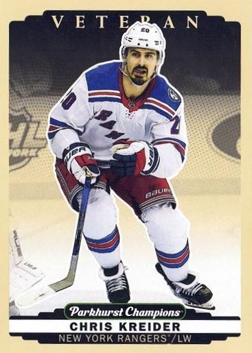 Chris Kreider #250 New York Rangers | 2022-23 Parkhurst Champions