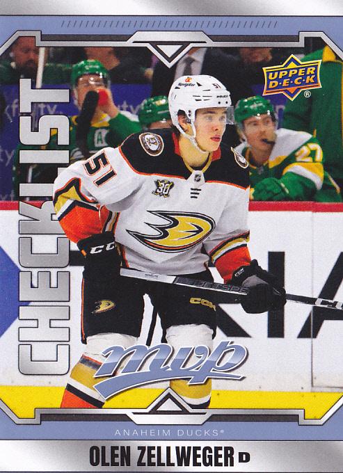 Olen Zellweger #250 Anaheim Ducks | 2024-25 Upper Deck MVP
