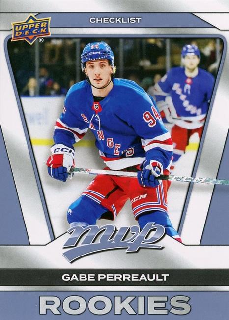 Gabe Perreault #250 New York Rangers | 2025-26 Upper Deck MVP