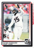 Ka’imi Fairbairn #251 Houston Texans | 2025 Donruss | NFL Football