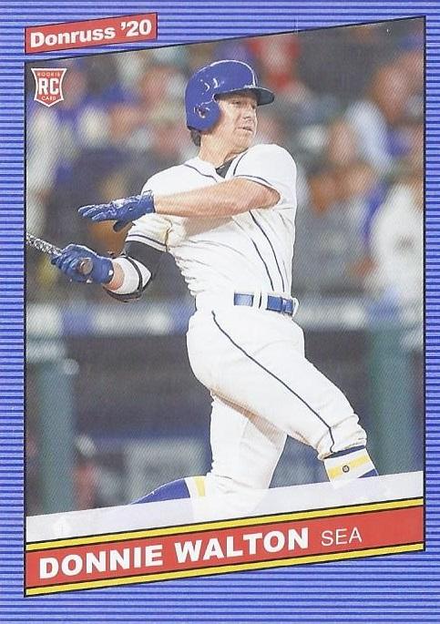 Donnie Walton #252 Seattle Mariners | 2020 Donruss