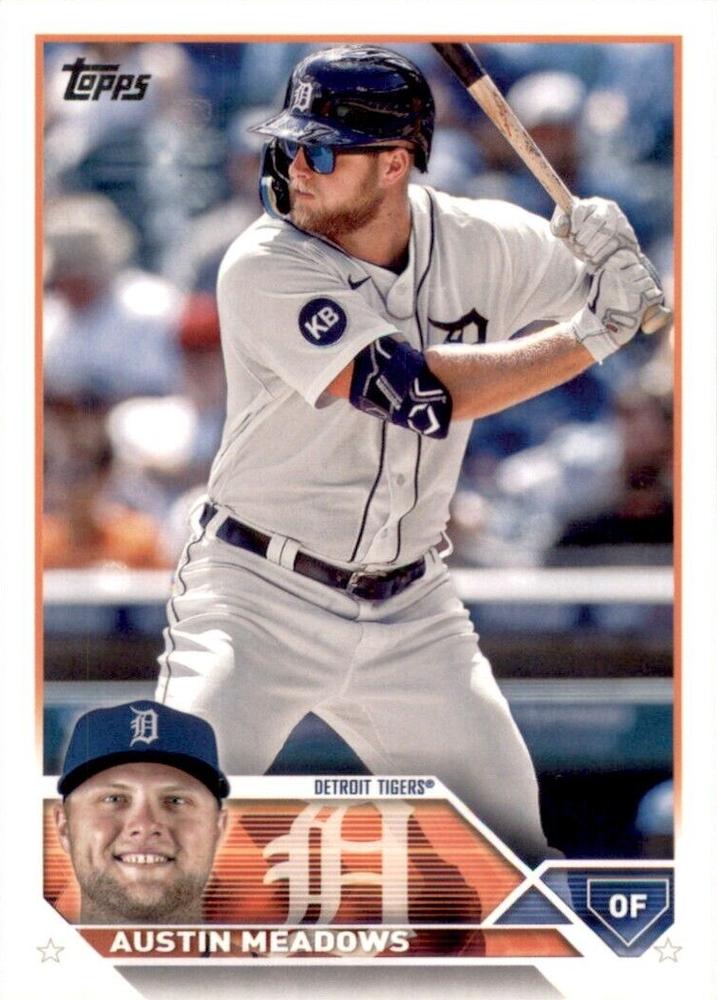 Austin Meadows #252 Detroit Tigers | 2023 Topps