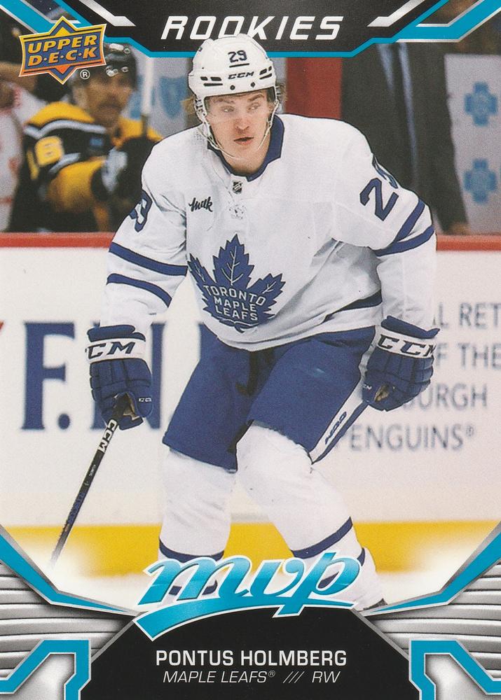 Pontus Holmberg Rookie #252 Toronto Maple Leafs | 2022-23 Upper Deck MVP