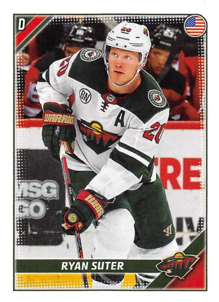 Ryan Suter #253 Minnesota Wild | 2019-20 Topps NHL Sticker Collection