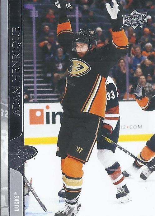 Adam Henrique #253 Anaheim Ducks | 2020-21 Upper Deck
