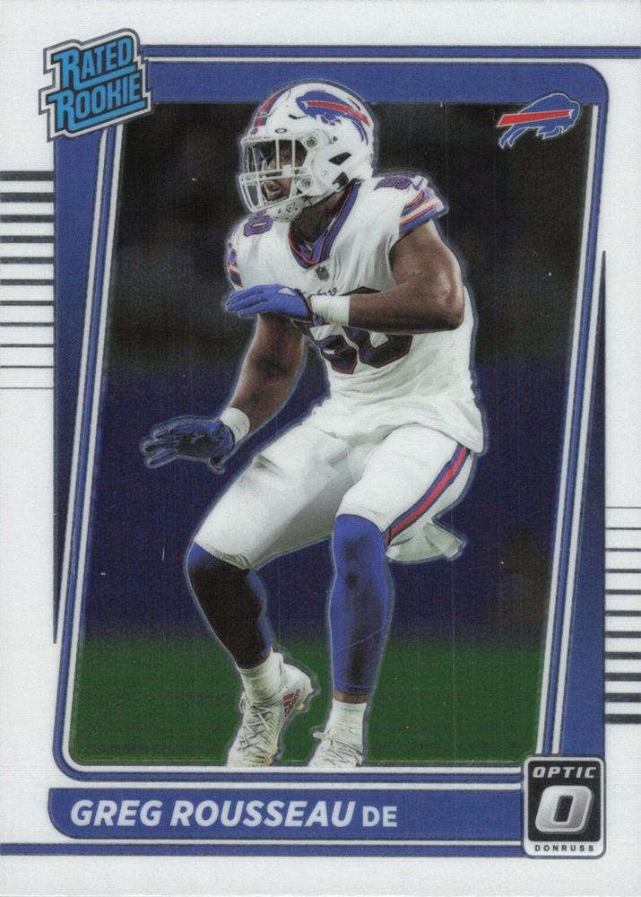 Greg Rousseau #253 Buffalo Bills | 2021 Donruss Optic | NFL Football