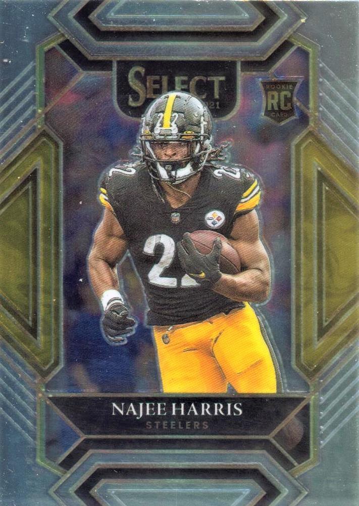 Najee Harris #253 Pittsburgh Steelers | 2021 Panini Select |  | NFL Football
