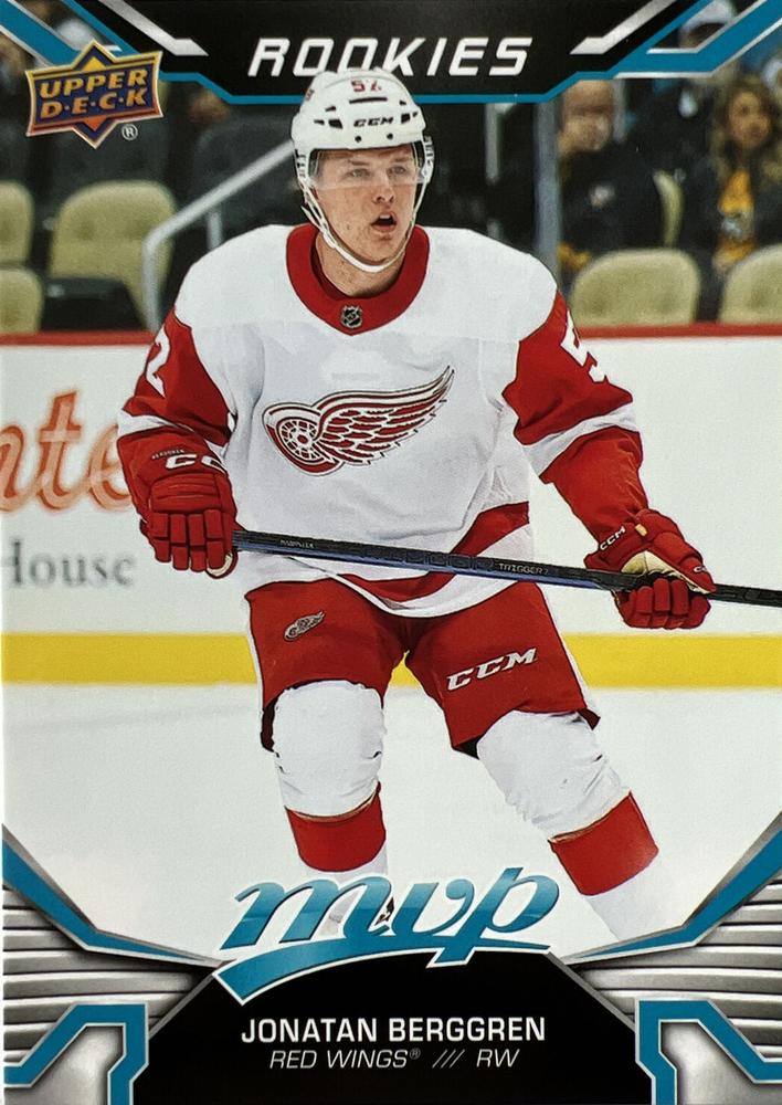 Jonatan Berggren Rookie #253 Detroit Red Wings | 2022-23 Upper Deck MVP