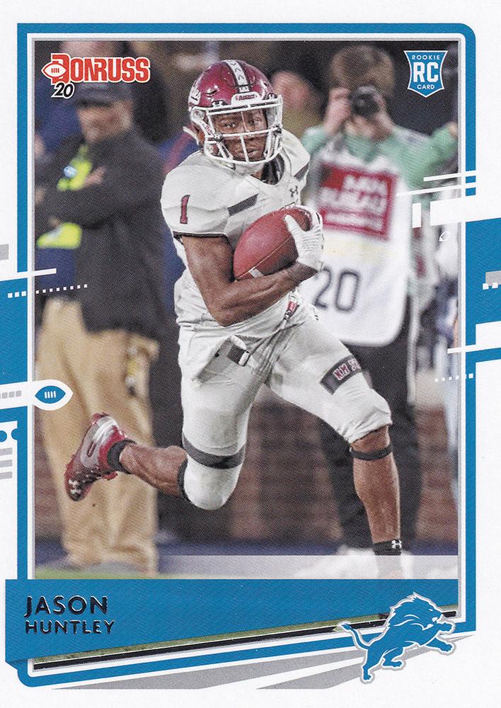 Jason Huntley #254 Detroit Lions | 2020 Panini Donruss | NFL Football