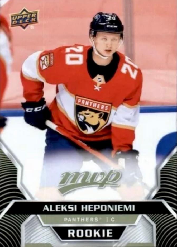 Aleksi Heponiemi Rookie #254 Florida Panthers | 2020-21 Upper Deck MVP