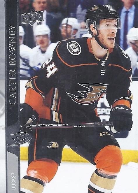 Carter Rowney #254 Anaheim Ducks | 2020-21 Upper Deck