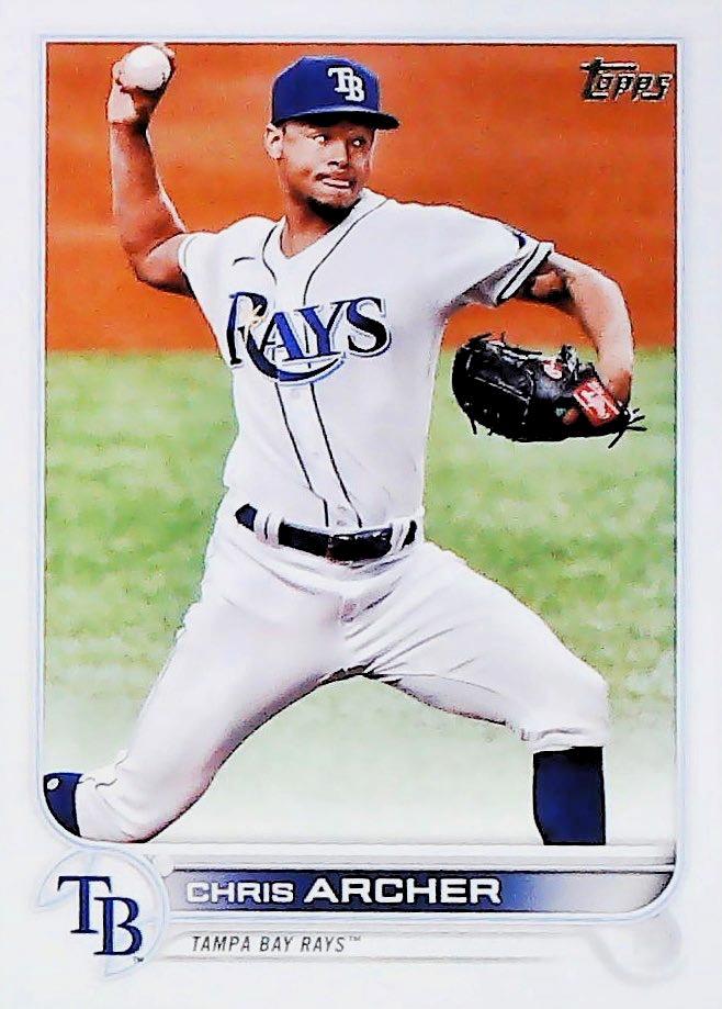 Chris Archer #254 Tampa Bay Rays | 2022 Topps