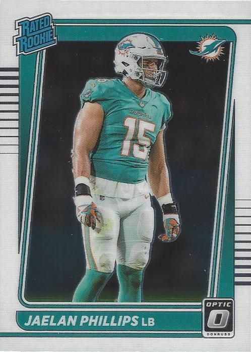 Jaelan Phillips #254 Miami Dolphins | 2021 Donruss Optic | NFL Football