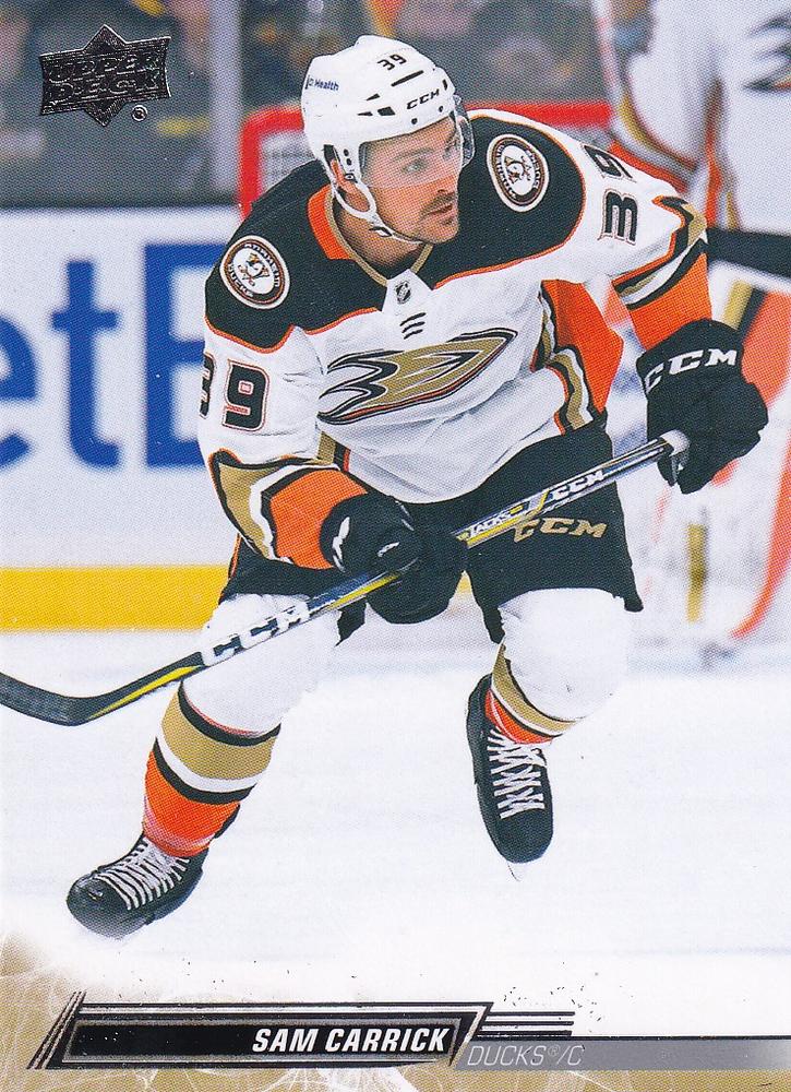 Sam Carrick #254 Anaheim Ducks | 2022-23 Upper Deck