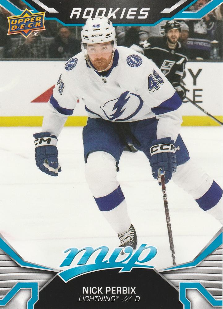 Nick Perbix Rookie #254 Tampa Bay Lightning | 2022-23 Upper Deck MVP